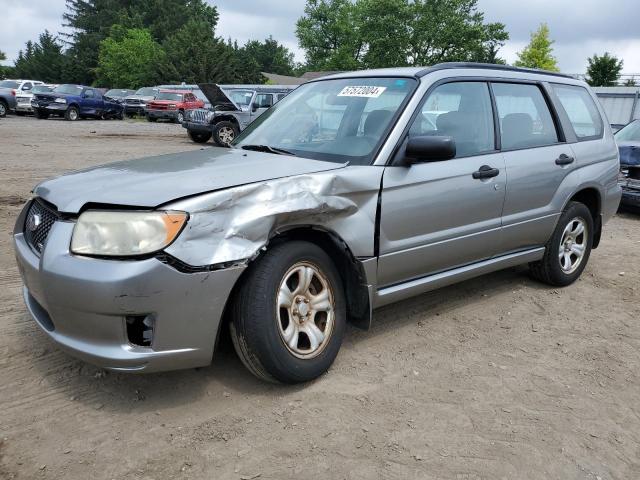 JF1SG63607H735666 - 2007 SUBARU FORESTER 2.5X SILVER photo 1