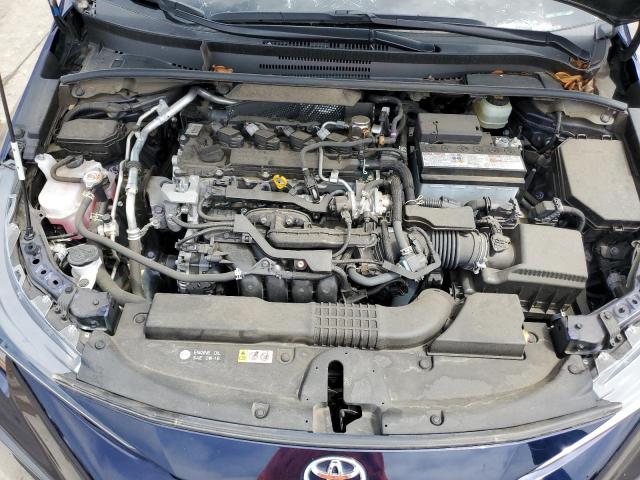 JTDS4MCE5MJ072162 - 2021 TOYOTA COROLLA SE BLUE photo 11