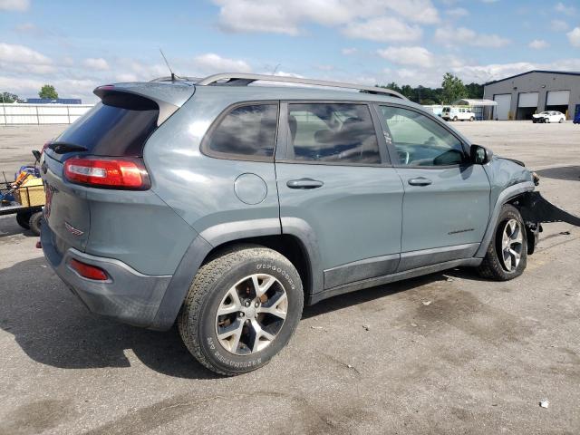 1C4PJMBS0FW635064 - 2015 JEEP CHEROKEE TRAILHAWK GRAY photo 3