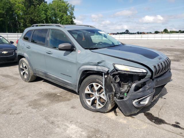 1C4PJMBS0FW635064 - 2015 JEEP CHEROKEE TRAILHAWK GRAY photo 4