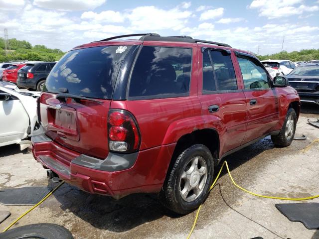 1GNDS13S572273925 - 2007 CHEVROLET TRAILBLAZE LS RED photo 3