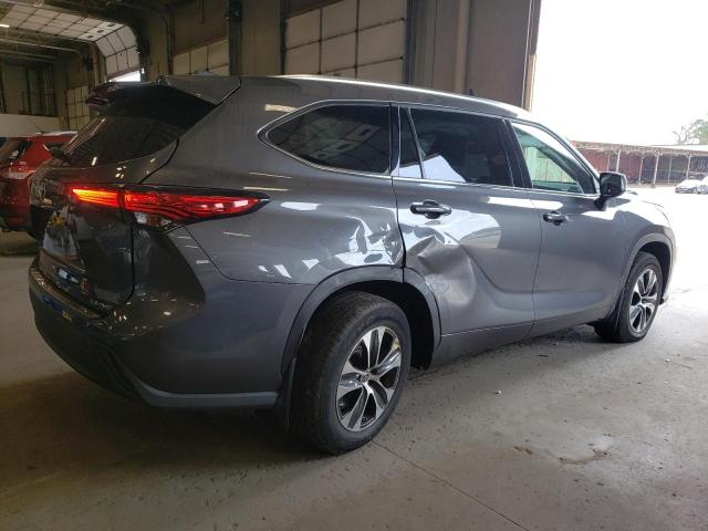 5TDGZRBH2MS551058 - 2021 TOYOTA HIGHLANDER XLE Մոխրագույն լուսանկար 3