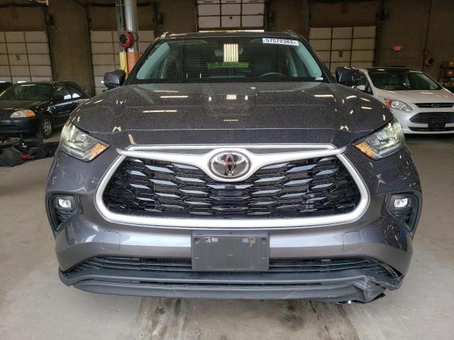 5TDGZRBH2MS551058 - 2021 TOYOTA HIGHLANDER XLE Մոխրագույն լուսանկար 5