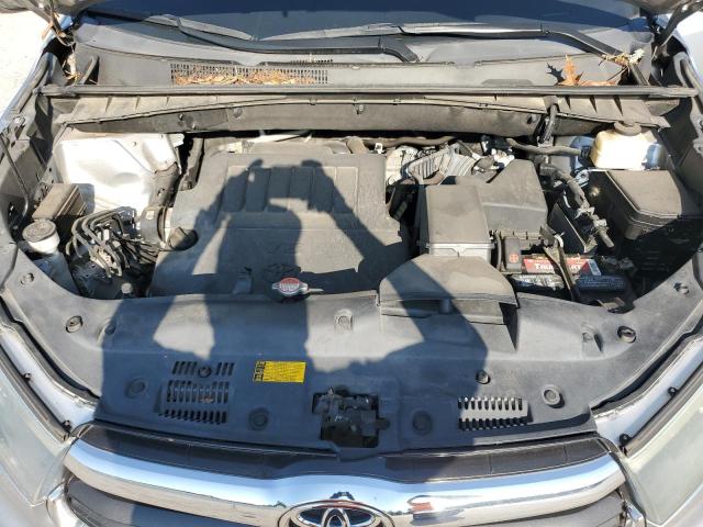 5TDKKRFH8GS141412 - 2016 TOYOTA HIGHLANDER XLE 银色 照片 12