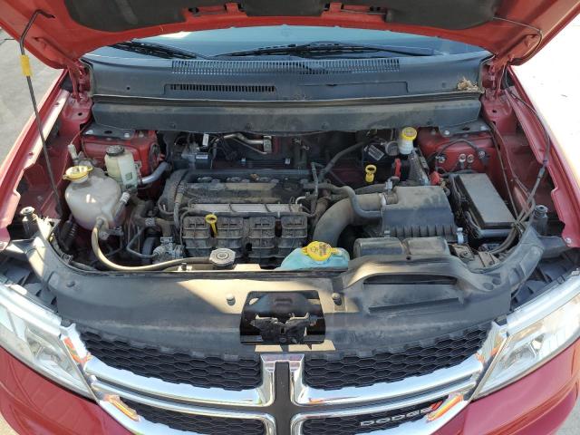 3C4PDCAB6JT428549 - 2018 DODGE JOURNEY SE RED photo 12