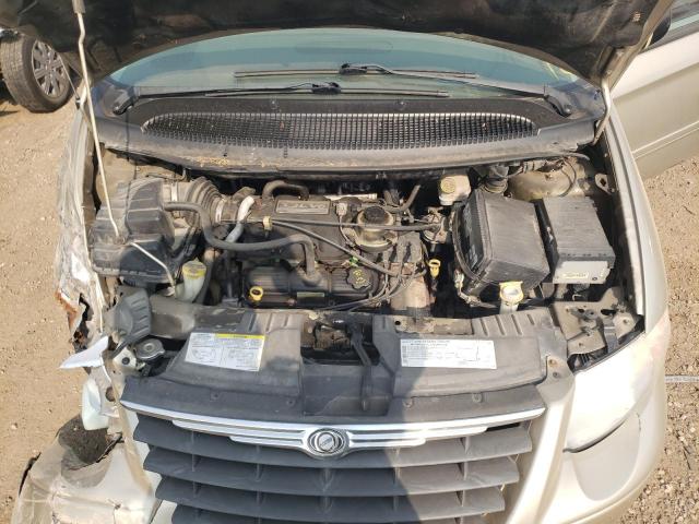 2C4GP44R55R430419 - 2005 CHRYSLER TOWN & COU LX BEIGE photo 12