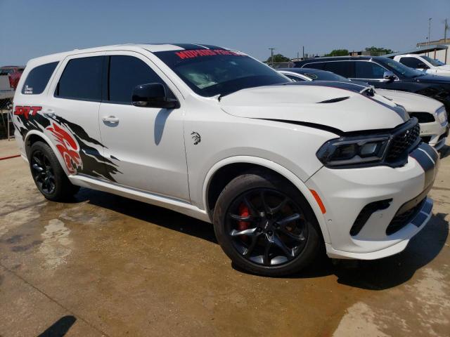 1C4SDJH90MC683053 - 2021 DODGE DURANGO SRT HELLCAT WHITE photo 4