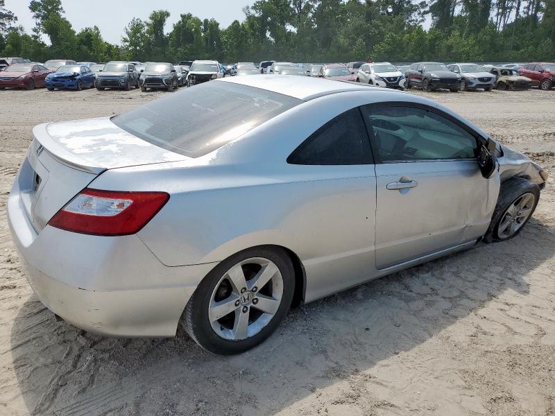 2HGFG12866H523639 - 2006 HONDA CIVIC EX SILVER photo 3