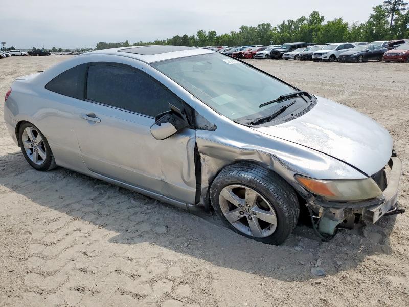 2HGFG12866H523639 - 2006 HONDA CIVIC EX SILVER photo 4