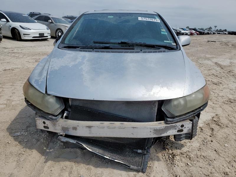 2HGFG12866H523639 - 2006 HONDA CIVIC EX SILVER photo 5