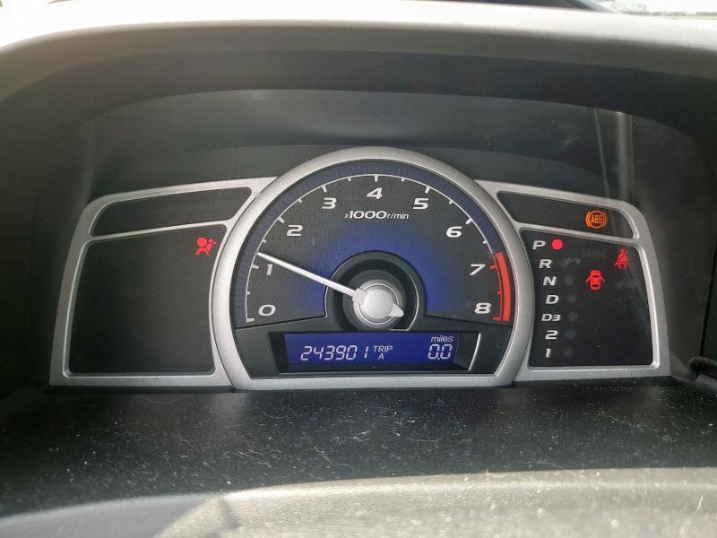 2HGFG12866H523639 - 2006 HONDA CIVIC EX SILVER photo 9