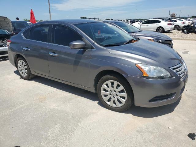 3N1AB7AP9FY275371 - 2015 NISSAN SENTRA S GRAY photo 4