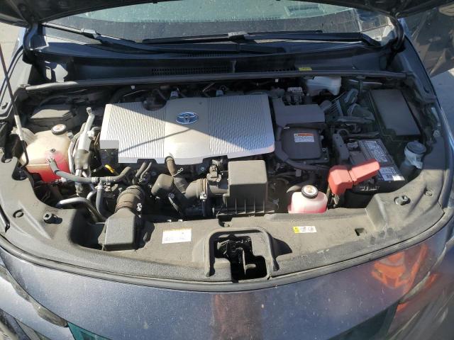 JTDKARFPXH3003657 - 2017 TOYOTA PRIUS PRIM ნაცრისფერი ფოტო 11
