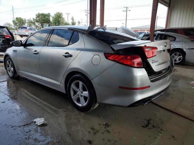 5XXGM4A74FG441837 - 2015 KIA OPTIMA LX SILVER photo 2