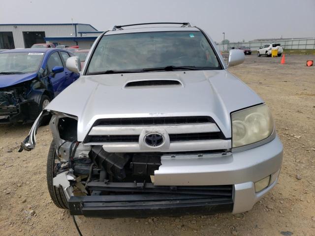 JTEBT14R738006622 - 2003 TOYOTA 4RUNNER SR5 SILVER photo 5