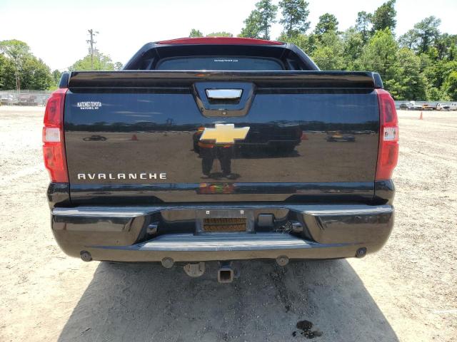 3GNMCFE05DG297828 - 2013 CHEVROLET AVALANCHE LT BLACK photo 6