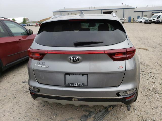 KNDP6CAC0L7648568 - 2020 KIA SPORTAGE S GRAY photo 6