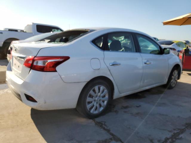 3N1AB7AP4KY342520 - 2019 NISSAN SENTRA S WHITE photo 3