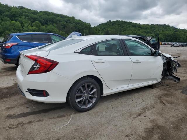 19XFC1F70KE003910 - 2019 HONDA CIVIC EXL WHITE photo 3