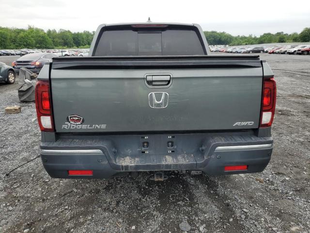 5FPYK3F79KB015725 - 2019 HONDA RIDGELINE RTL GRAY photo 6