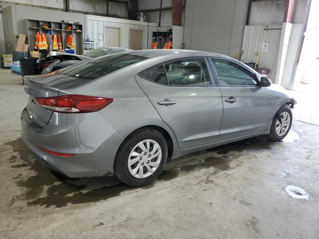 KMHD74LF8JU469346 - 2018 HYUNDAI ELANTRA SE GRAY photo 3