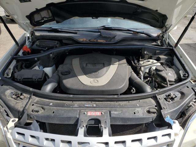 4JGBB8GB5BA690278 - 2011 MERCEDES-BENZ ML 350 4MATIC WHITE photo 12