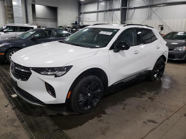 LRBFZPR45ND144849 - 2022 BUICK ENVISION ESSENCE WHITE photo 1