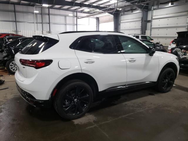 LRBFZPR45ND144849 - 2022 BUICK ENVISION ESSENCE WHITE photo 3