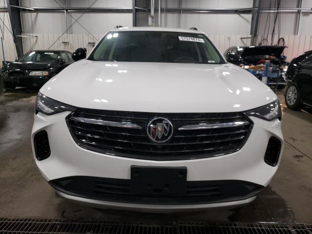 LRBFZPR45ND144849 - 2022 BUICK ENVISION ESSENCE WHITE photo 5