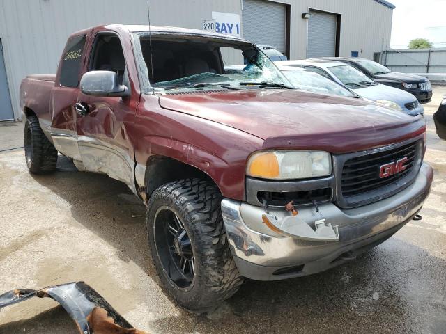 2GTEK19T121370318 - 2002 GMC NEW SIERRA K1500 BURGUNDY photo 1