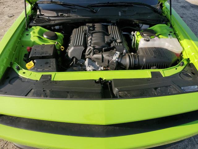 2C3CDZFJXPH625800 - 2023 DODGE CHALLENGER R/T SCAT PACK GREEN photo 11