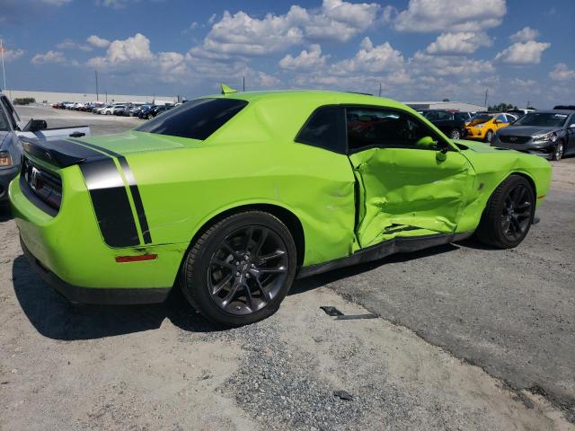 2C3CDZFJXPH625800 - 2023 DODGE CHALLENGER R/T SCAT PACK GREEN photo 3