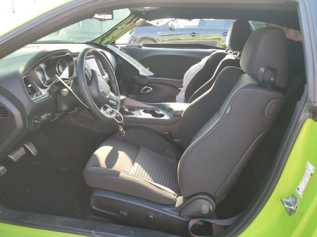 2C3CDZFJXPH625800 - 2023 DODGE CHALLENGER R/T SCAT PACK GREEN photo 7