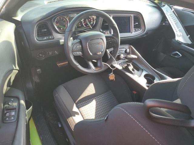 2C3CDZFJXPH625800 - 2023 DODGE CHALLENGER R/T SCAT PACK GREEN photo 8