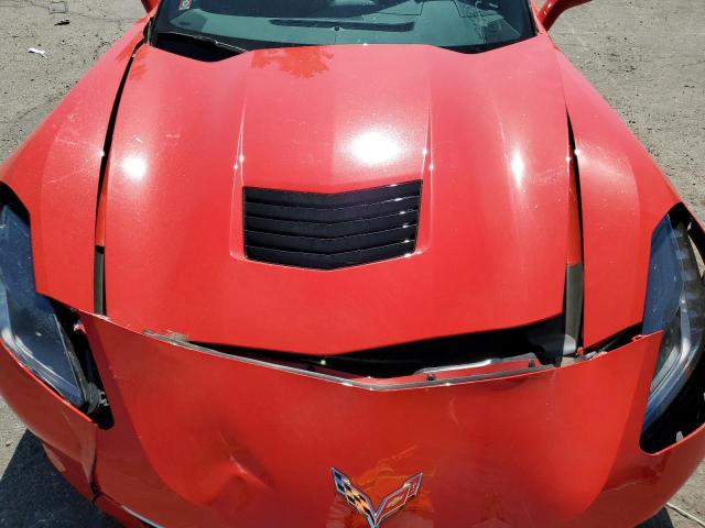 1G1YB2D73G5123216 - 2016 CHEVROLET CORVETTE STINGRAY 1LT RED photo 11