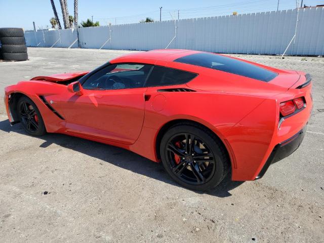 1G1YB2D73G5123216 - 2016 CHEVROLET CORVETTE STINGRAY 1LT RED photo 2