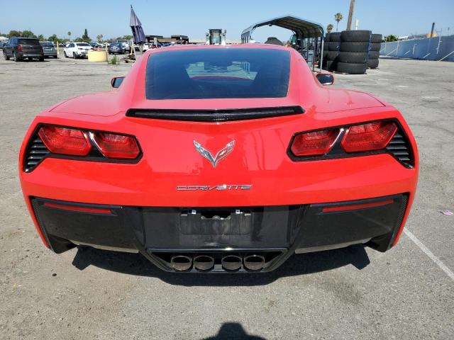 1G1YB2D73G5123216 - 2016 CHEVROLET CORVETTE STINGRAY 1LT RED photo 6