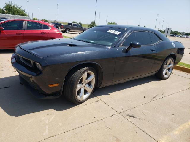 2C3CDYAG7CH154205 - 2012 DODGE CHALLENGER SXT BLACK photo 1