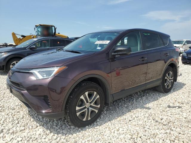 2T3BFREV0JW857979 - 2018 TOYOTA RAV4 LE BURGUNDY photo 1