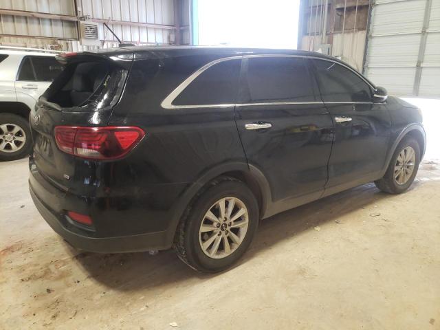 5XYPG4A38KG575292 - 2019 KIA SORENTO L BLACK photo 3