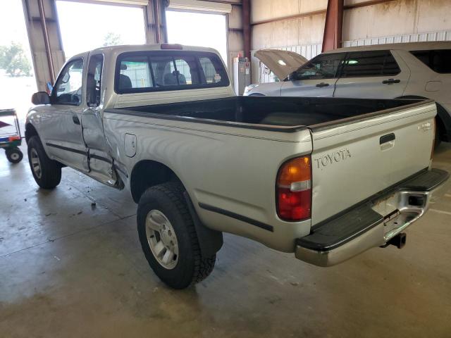4TASM92N0YZ614804 - 2000 TOYOTA TACOMA XTRACAB PRERUNNER ვერცხლისფერი ფოტო 2