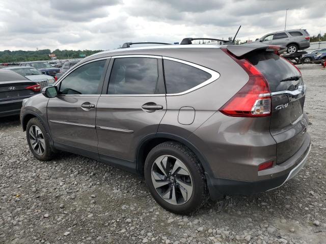 5J6RM4H99FL077683 - 2015 HONDA CR-V TOURING GRAY photo 2