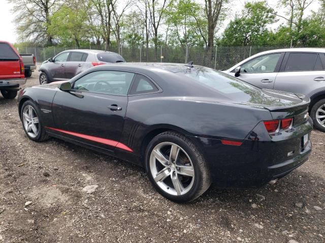 2G1FC1E35C9166561 - 2012 CHEVROLET CAMARO LT შავი ფოტო 2