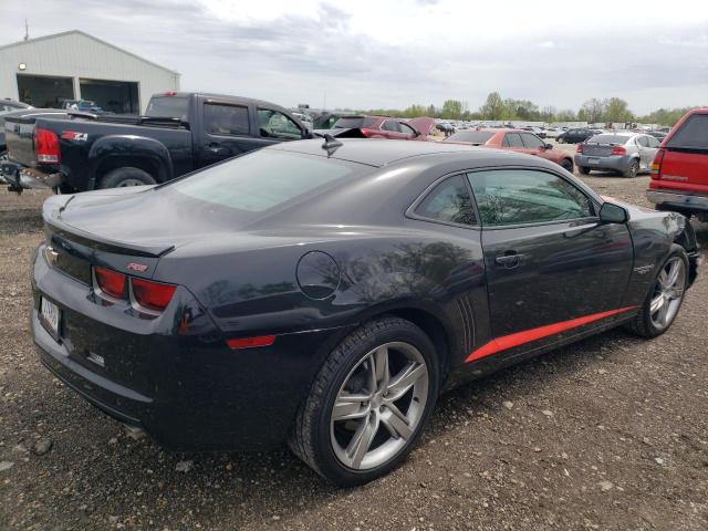 2G1FC1E35C9166561 - 2012 CHEVROLET CAMARO LT შავი ფოტო 3