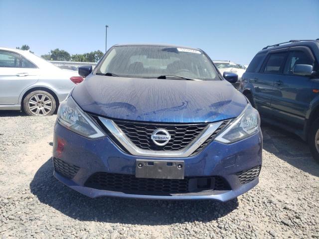 3N1AB7AP8KY424640 - 2019 NISSAN SENTRA S BLUE photo 5