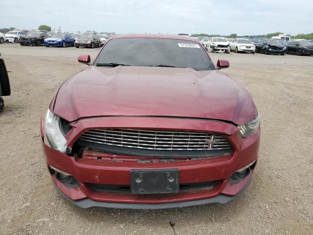 1FA6P8AM5F5314203 - 2015 FORD MUSTANG RED photo 5