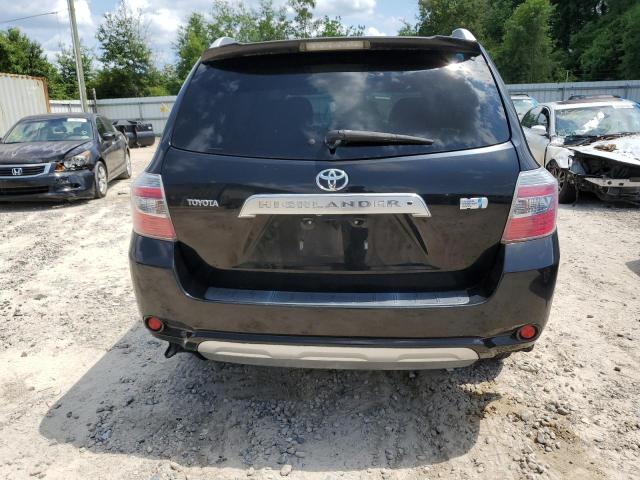 JTEEW41A882024397 - 2008 TOYOTA HIGHLANDER HYBRID BLACK photo 6