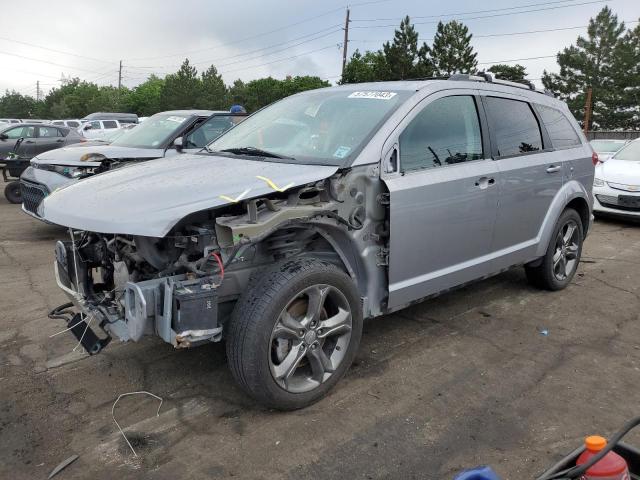 3C4PDCGG5FT745393 - 2015 DODGE JOURNEY CROSSROAD SILVER photo 1