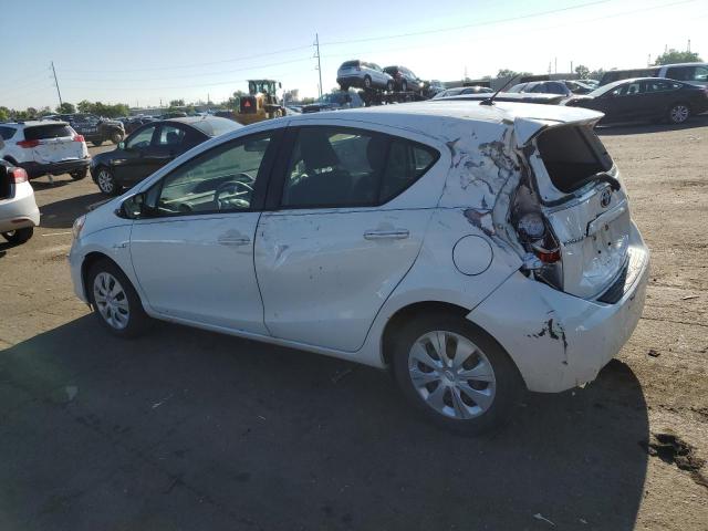 JTDKDTB38E1570903 - 2014 TOYOTA PRIUS C WHITE photo 2