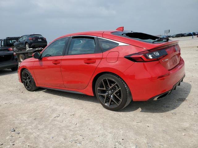 19XFL1H88NE014986 - 2022 HONDA CIVIC SPORT TOURING RED photo 2